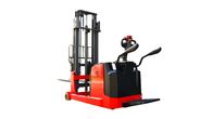 1.0 - 1.5T Capacity Electric Pallet Stacker Standard CURTIS Series Controller With Folding Fork