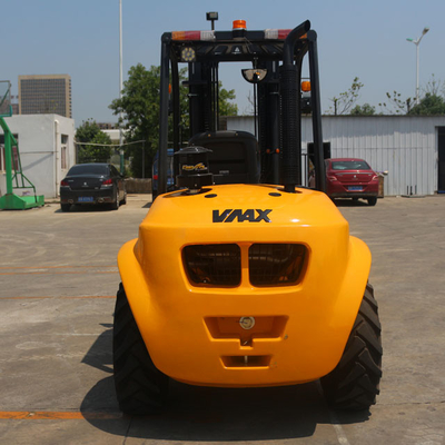 mini 3500kg Rough Terrain Forklift 3000mm Diesel Powered Forklift