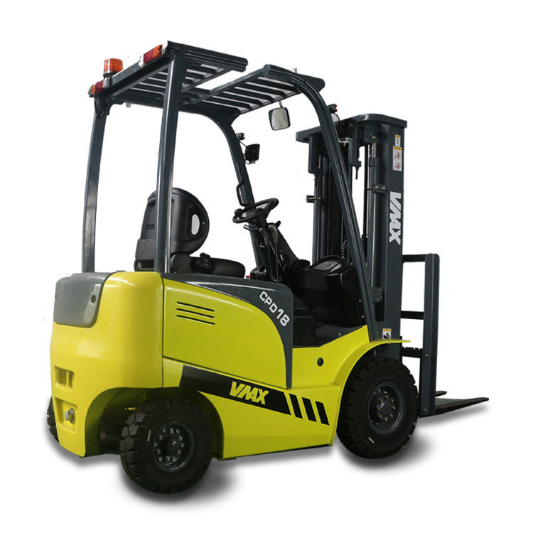 Compact Sit Down Forklift In Warehouse / Battery Operated Lift Trucks
