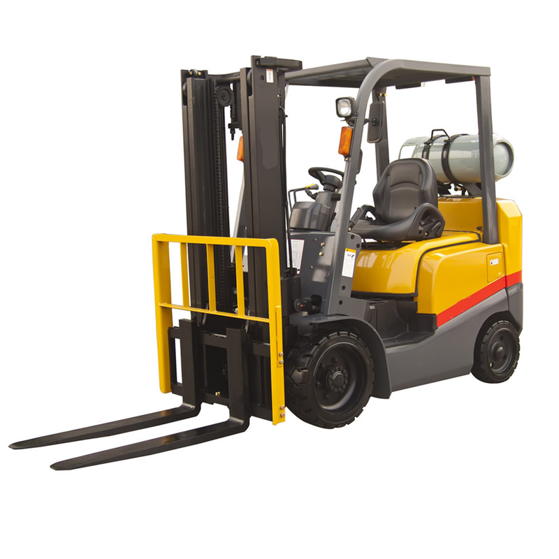 Gasoline / Lpg Dual Fuel Forklift With K25 Engine Automatic Transmission